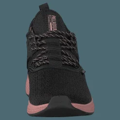 Ax_eon Lace Knit Black/Rose Tan