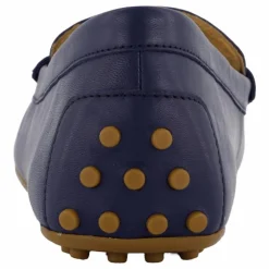 Barnsbury Nappa Leather Driver Refined Navy