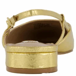 Belinda Ballerina Gold/black