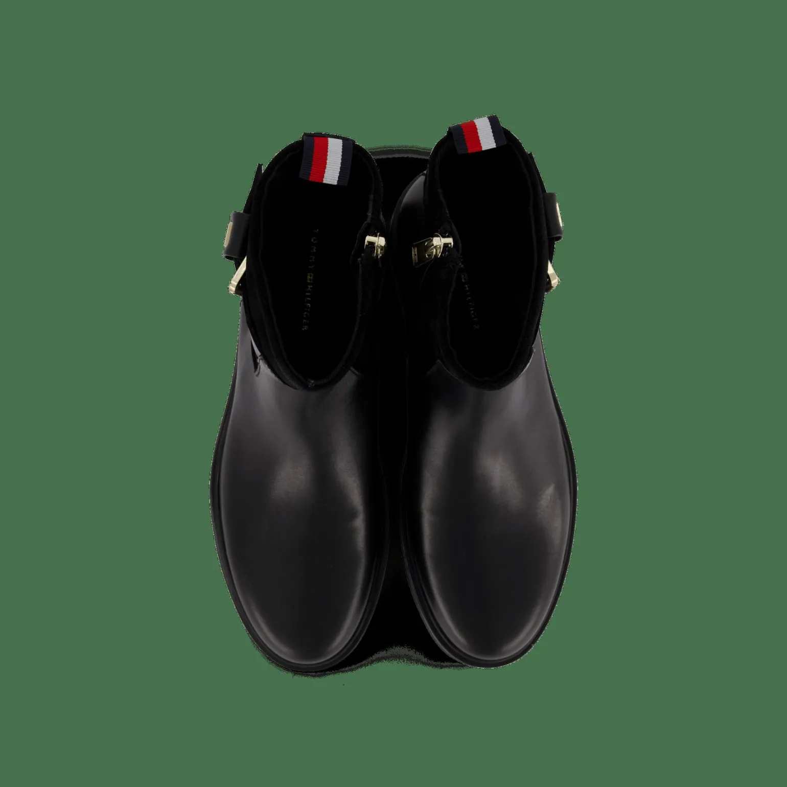 Belt Bootie Material Mix Black