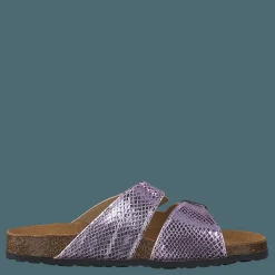 Biabetricia Buckle Sandal 468 Pink Snake