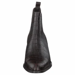 Biacarol Croco Dress Chelsea Dark Brown
