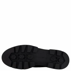 Bicolor Leather Lace-up Army Green