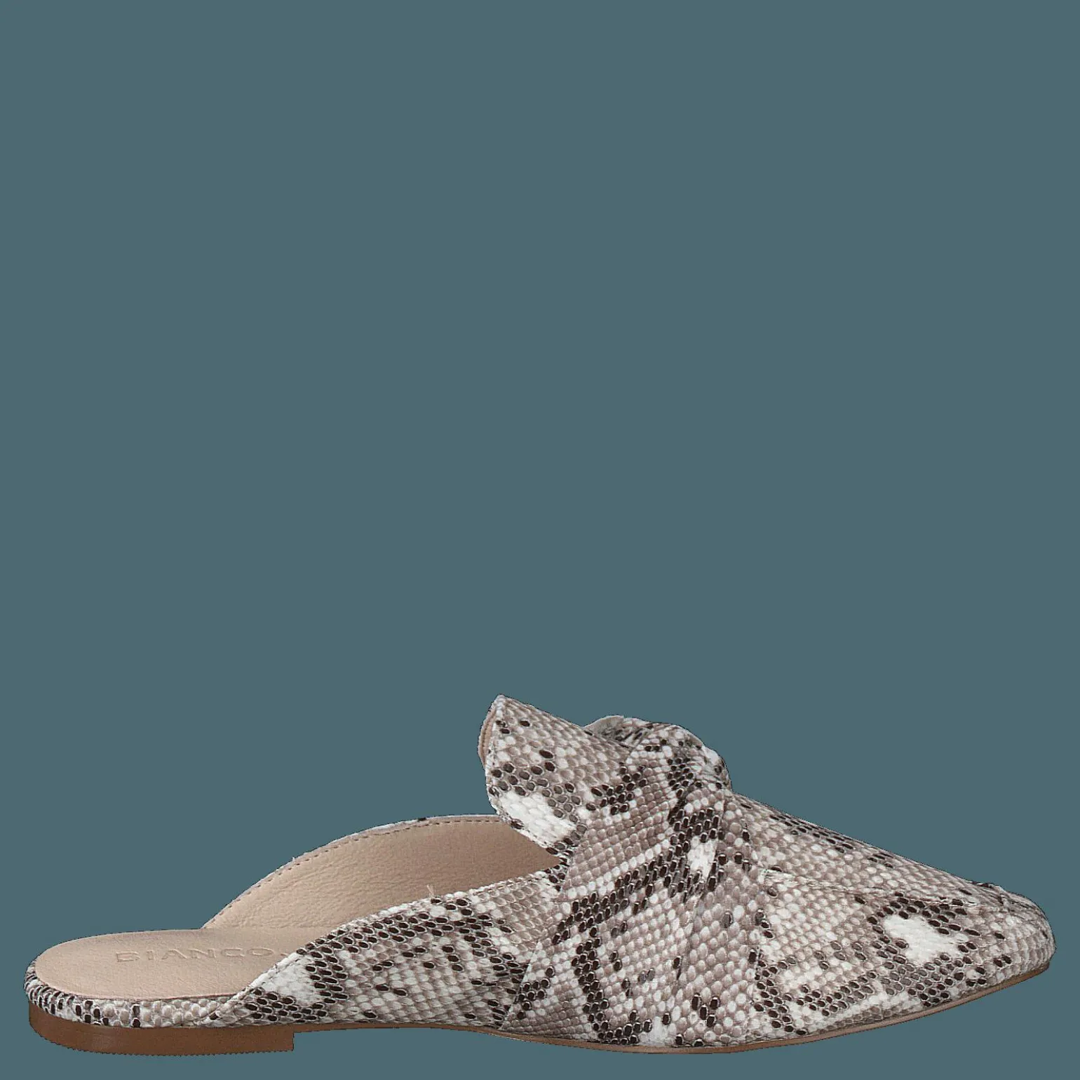 Birke Assymetric Bow Mule 610 - Snake