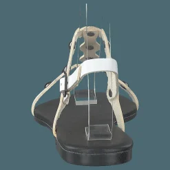 Bitt Leather Studs Sandal 800 - White