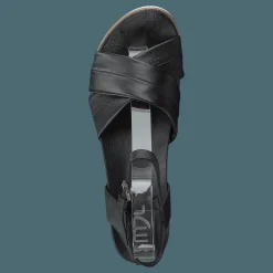 Black Sandal Tapasita Nero
