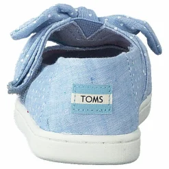 Bliss Speckled Chambray Dots Light Blue