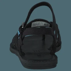 Blk Cvs/foil Woven Wm Lexie Sa Black