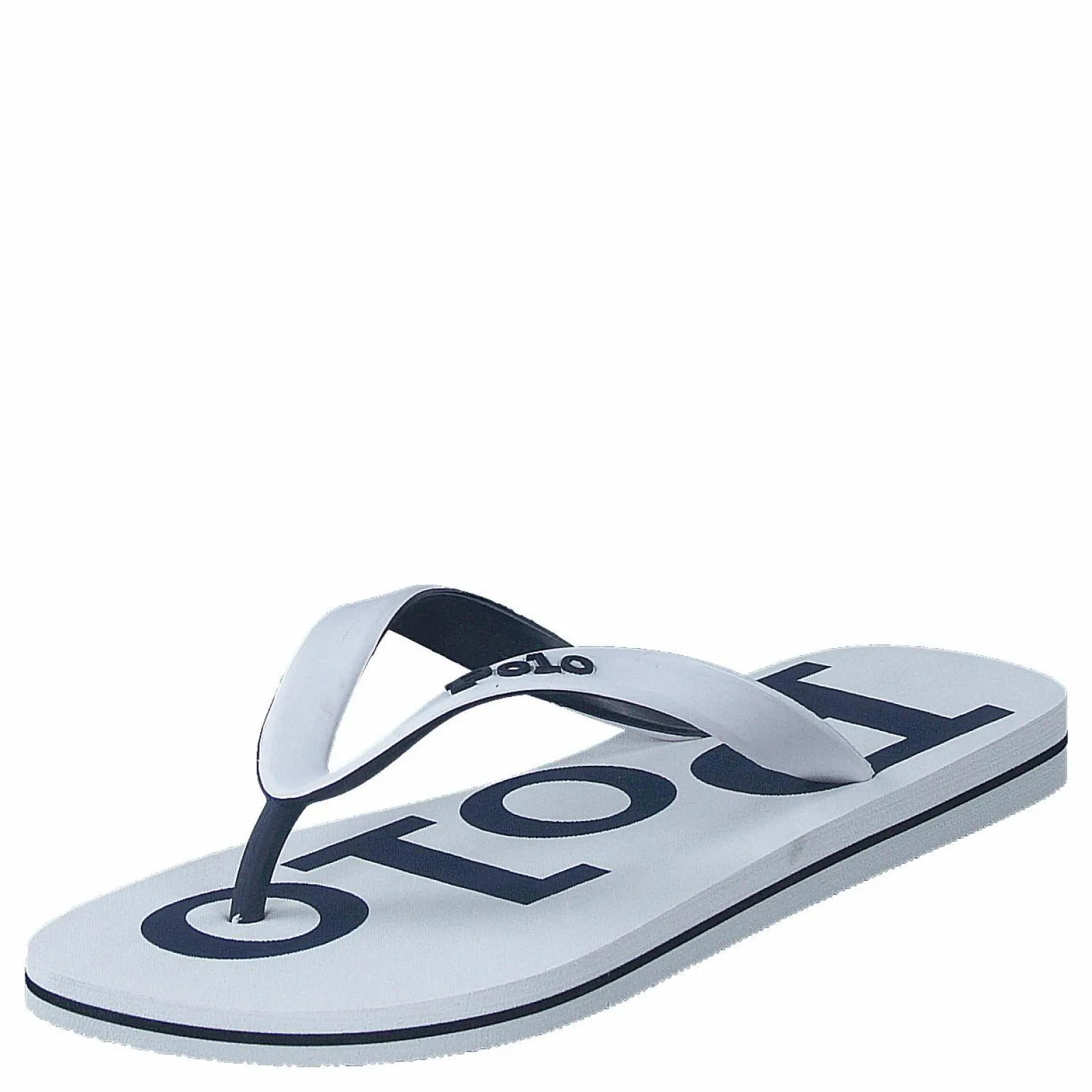 Bolt Logo Flip-Flop White / Newport Navy
