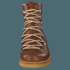 Boot With Laces And D-rings Medium Brown