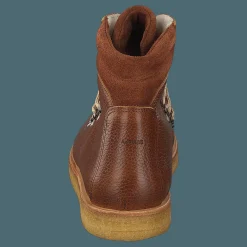 Boot With Laces And D-rings Medium Brown