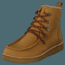 Boot With Wool Lining And Wide 2580 Camel
