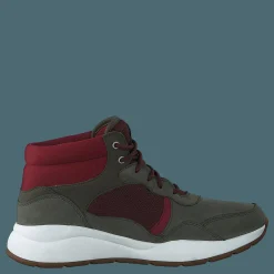 Boroughs F/l Mid Wp Dark Green Nubuck