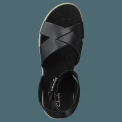 Botanic Poppy Black Leather