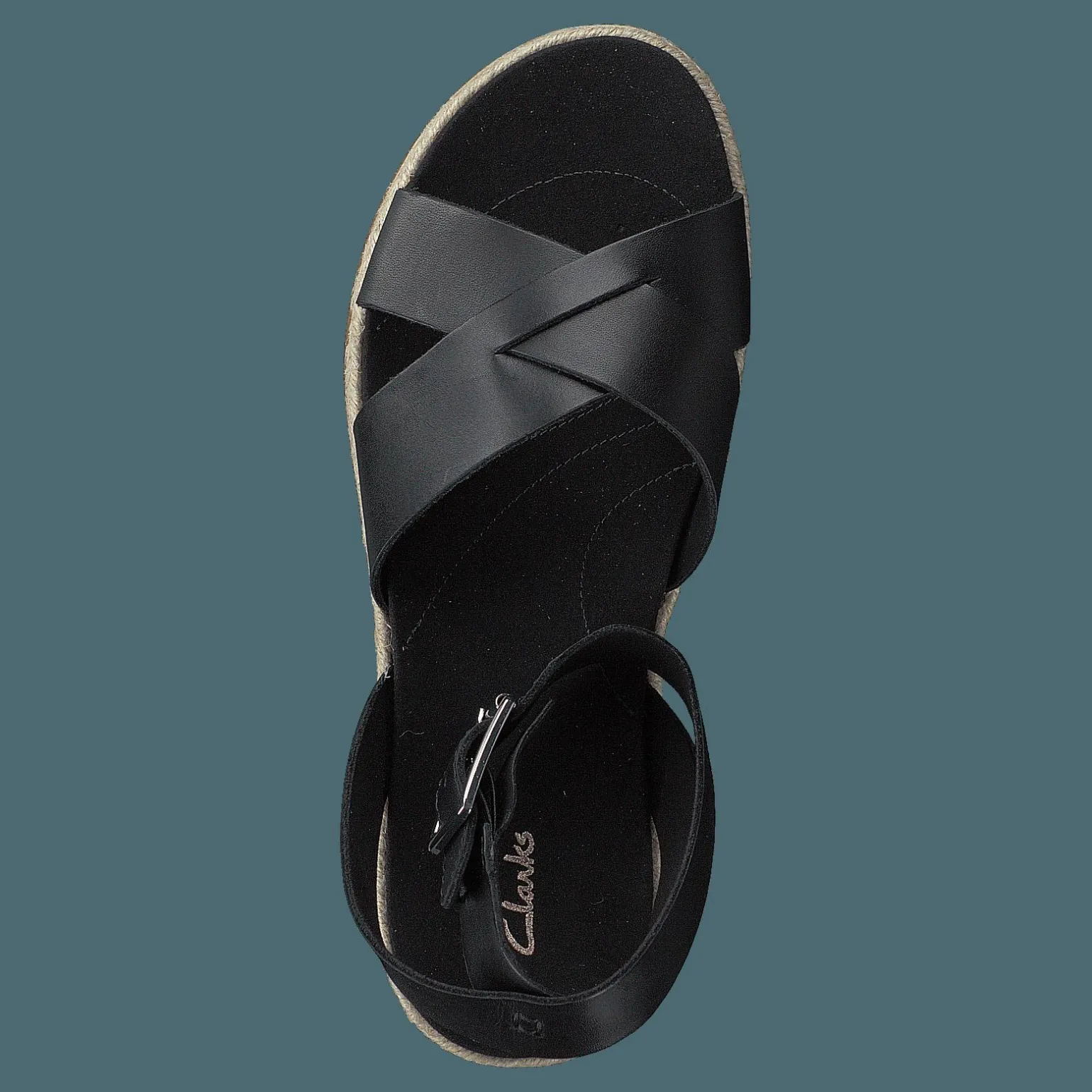 Botanic Poppy Black Leather