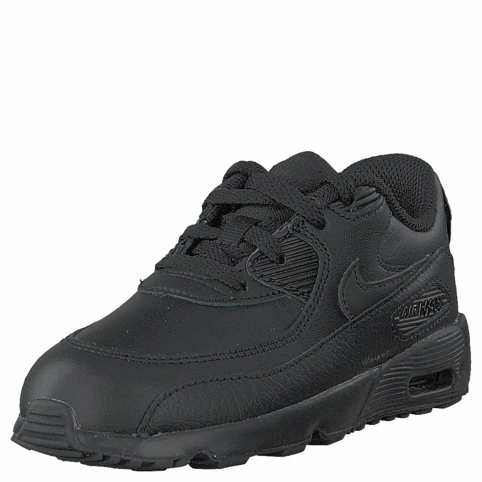 Boys' Air Max 90 Leather TD Kids Black/black