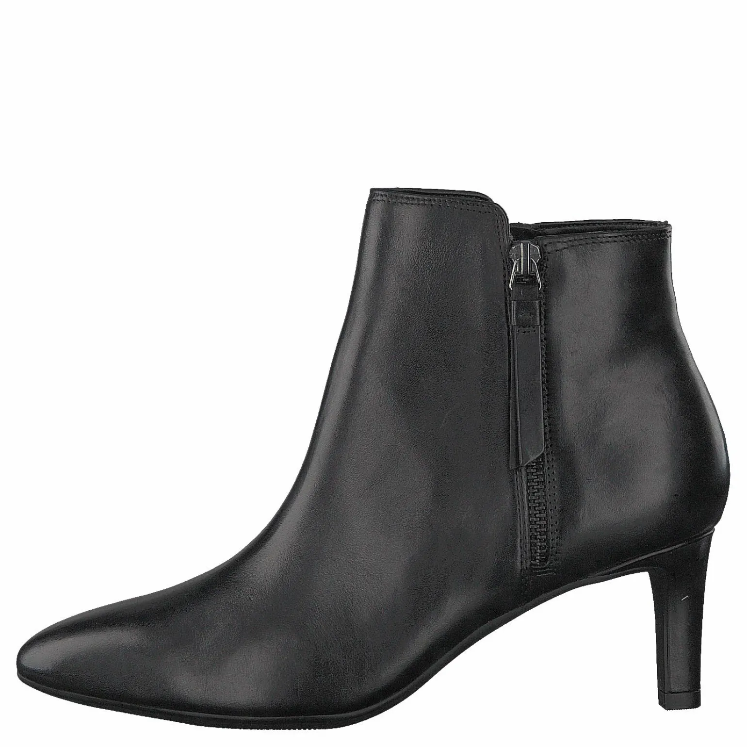 Calla Blossom Black Leather