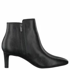 Calla Blossom Black Leather