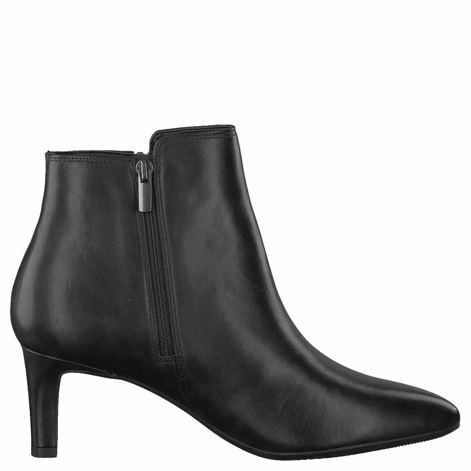 Calla Blossom Black Leather