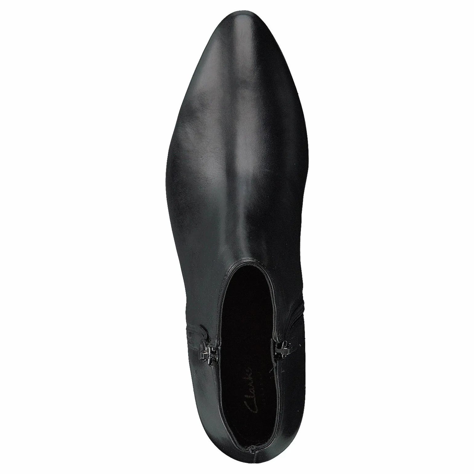 Calla Blossom Black Leather
