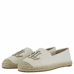 Cameryn III Canvas & Leather Espadrille Soft White / Neutral / Soft White