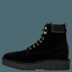 Casey Mid lace boot Black