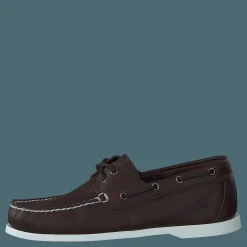 Cedar Bay Boat Shoe Dk Brown Full Grain