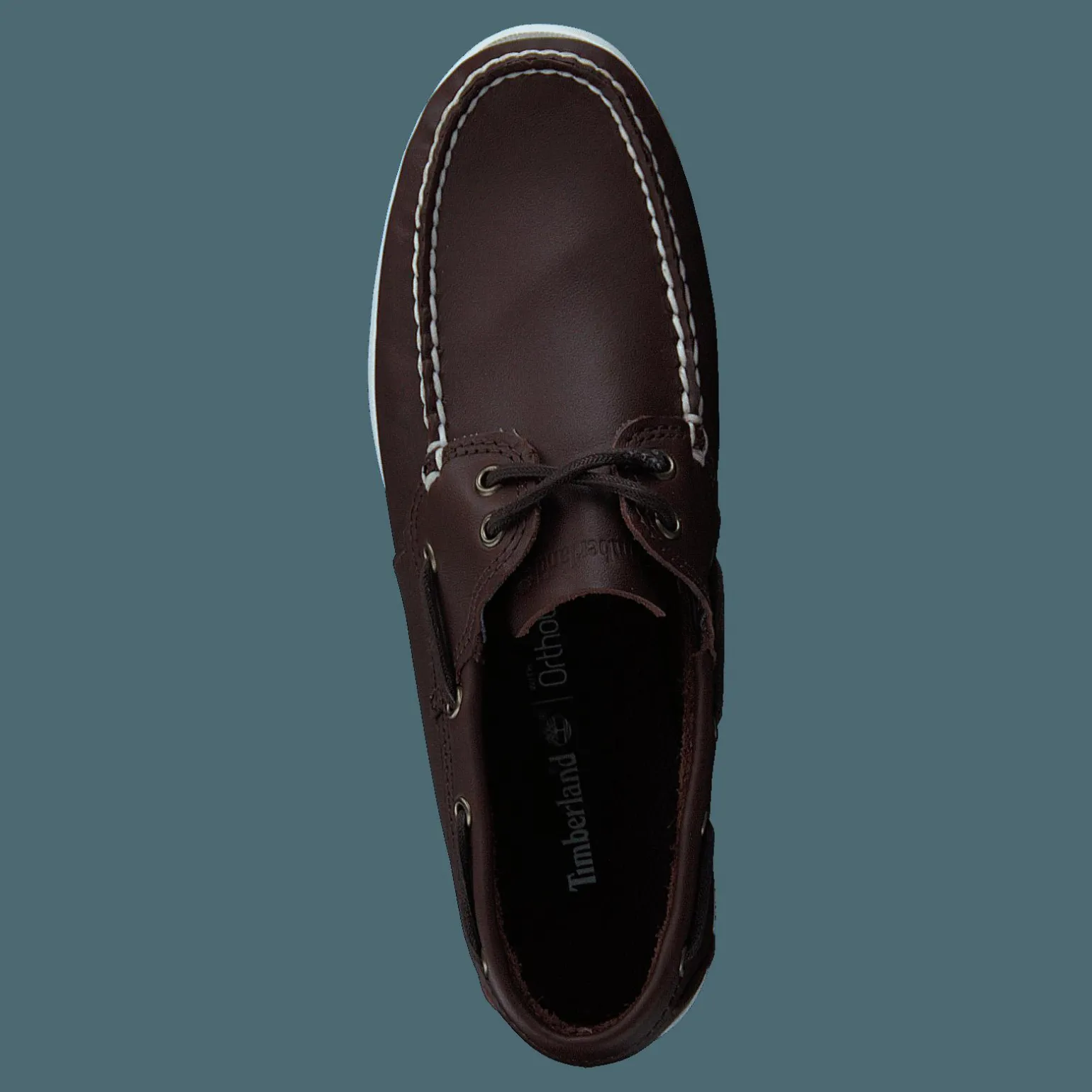 Cedar Bay Boat Shoe Dk Brown Full Grain