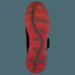 Cesky Strap Slip On Black Nubuck