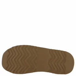 Chaplin Slide Chestnut Suede