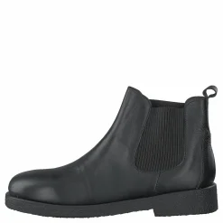 Chelsea Boot With Chunky Sole Black/black