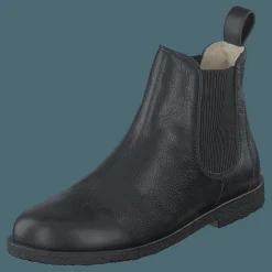 Chelsea boot with wool lining Black/Black