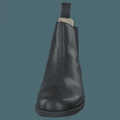 Chelsea boot with wool lining Black/Black