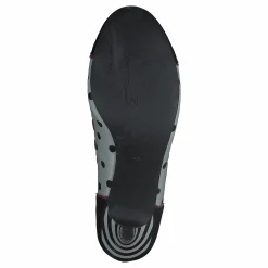 Cherry Fizzy Black/white/red - Dots