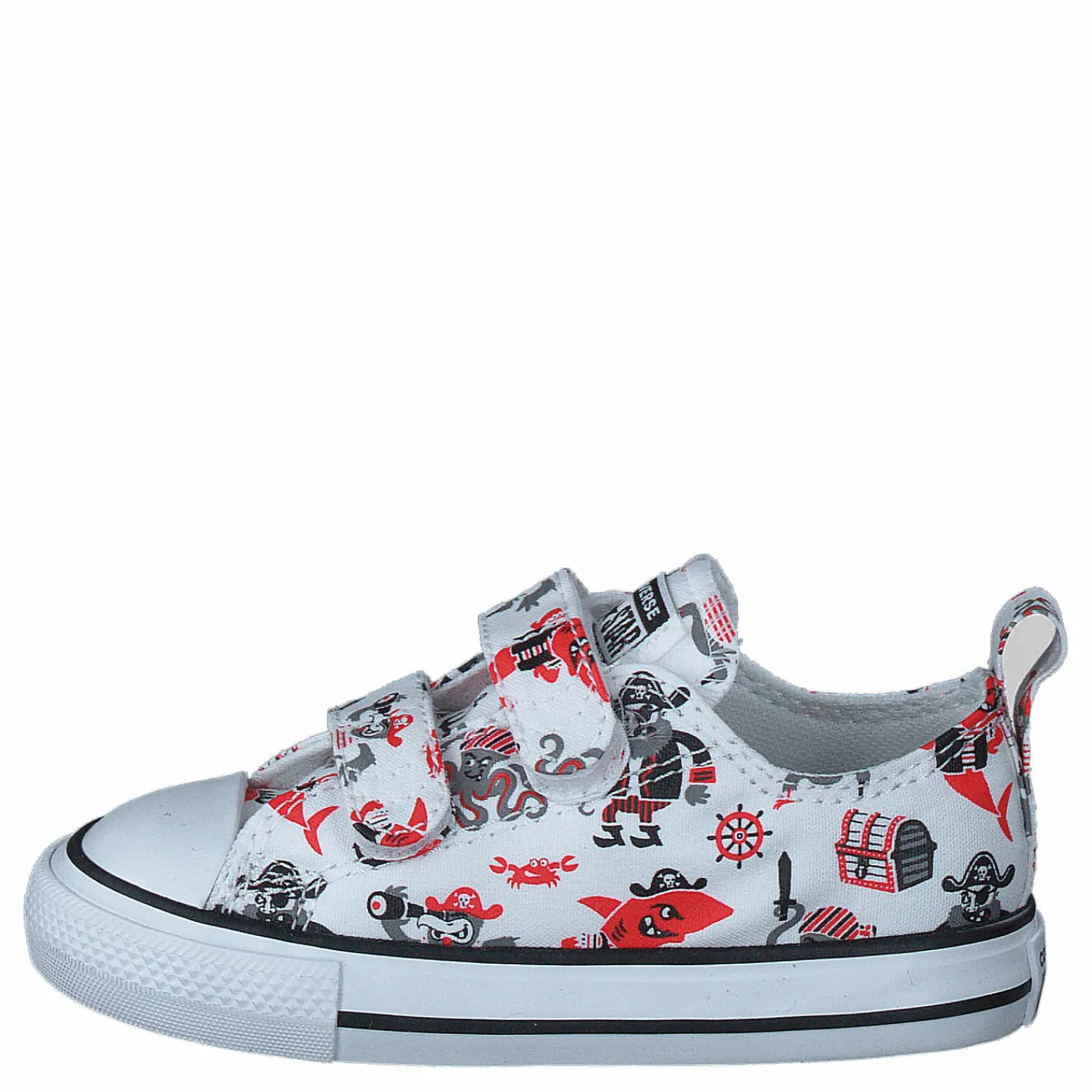 Chuck Taylor All Star 2v Pirat 102-white/university Red/black