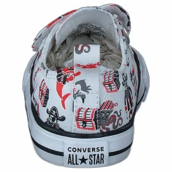 Chuck Taylor All Star 2v Pirat 102-white/university Red/black