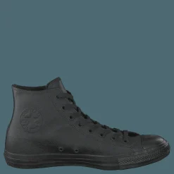 Chuck Taylor Black Mono Leathe Black