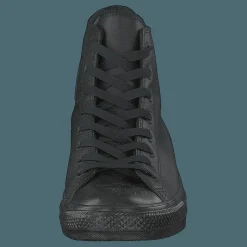 Chuck Taylor Black Mono Leathe Black