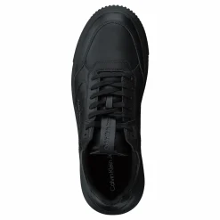 Chunky Cupsole Laceup Lth Black