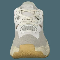 Chunky Graphic Sole Trainers Nude