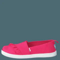 Classic Canvas Ruffle Youth Raspberry
