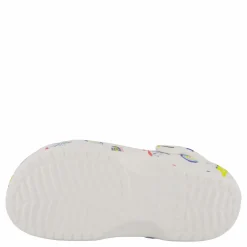 Classic Doodle Print Clog K White/multi