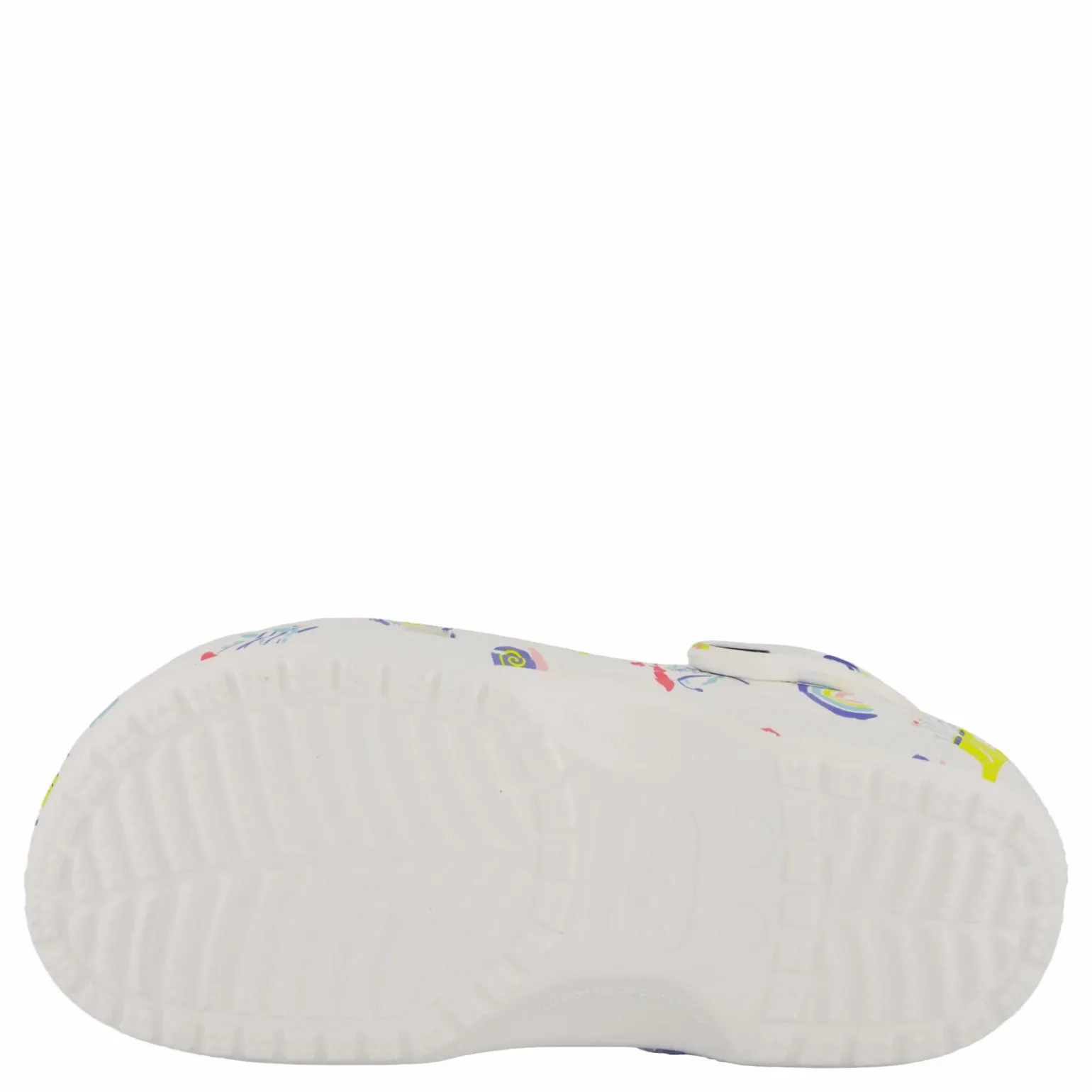 Classic Doodle Print Clog K White/multi