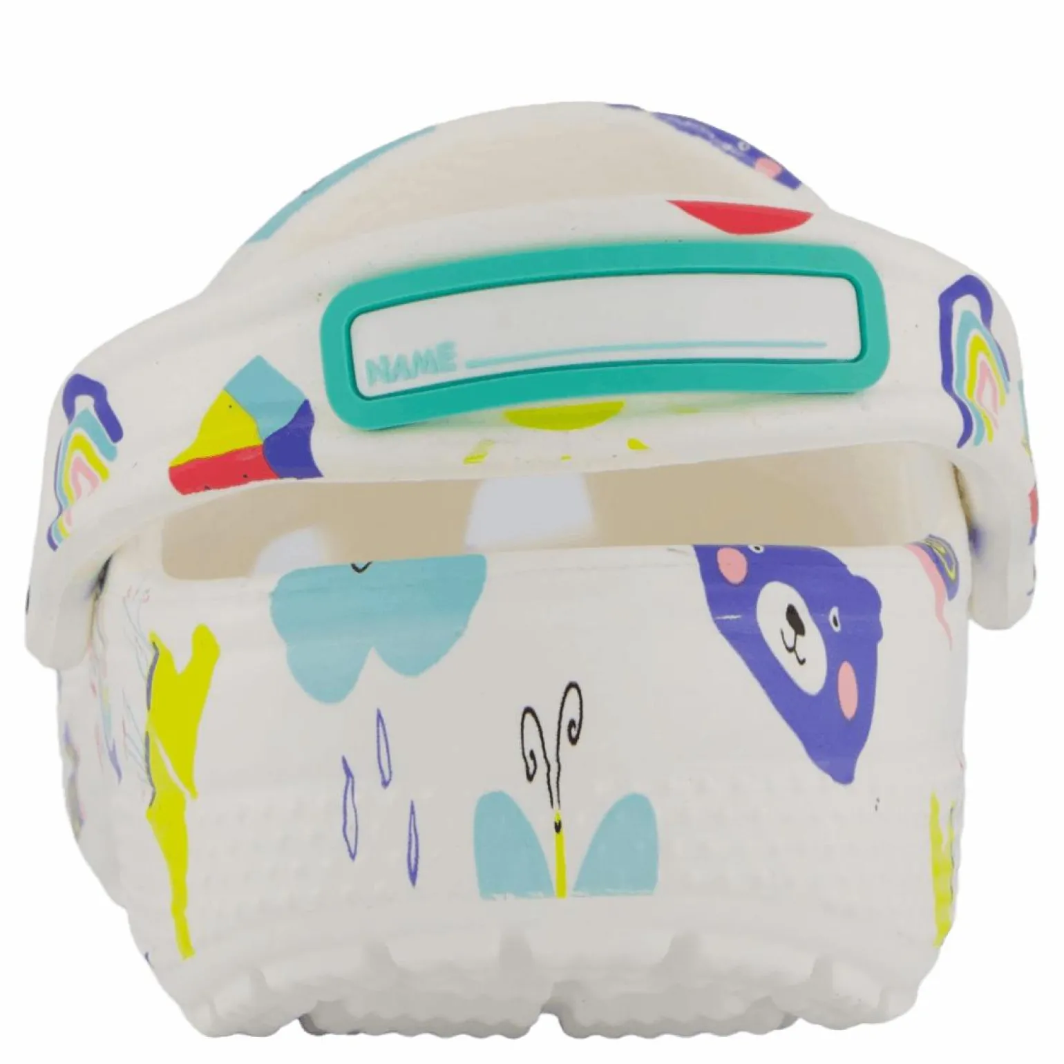Classic Doodle Print Clog K White/multi