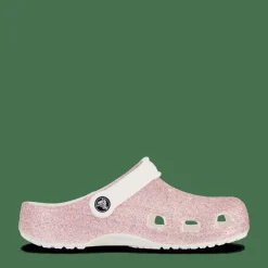 Classic Glitter Clog K White/Rainbow