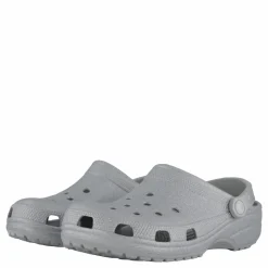 Classic Glitter Clog Silver Glitter