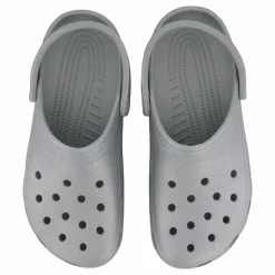 Classic Glitter Clog Silver Glitter