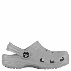 Classic Glitter Clog T Silver Glitter