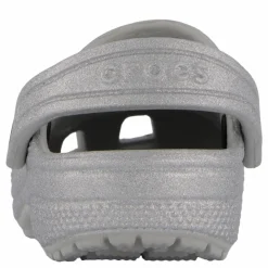 Classic Glitter Clog T Silver Glitter