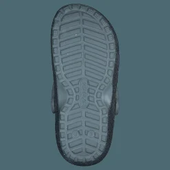 Classic Glitter Lined Clog Kids Silver / Silver